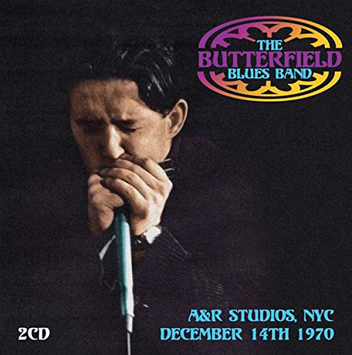 CD cover: Paul Butterfield singing into a microphone, dark background.