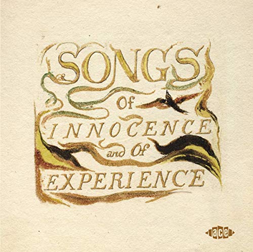 CD cover with watercolor title “Songs of Innocence and of Experience.”