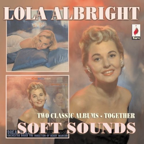"Lola Albright CD cover featuring a woman in various poses and album details."