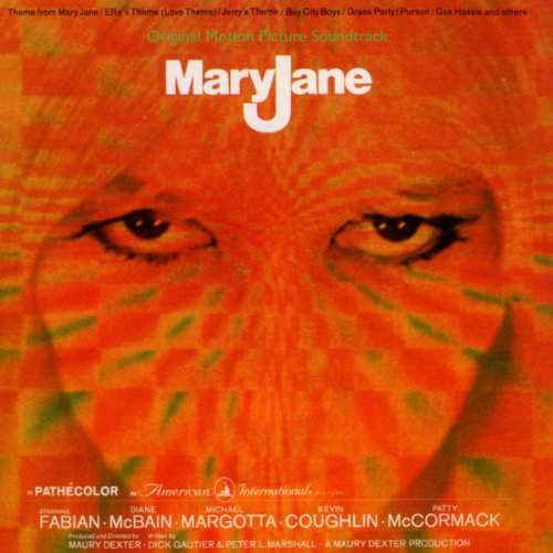 CD cover for “Mary Jane” soundtrack, featuring orange and eyes.