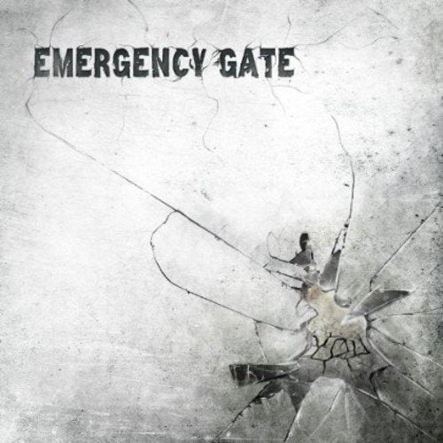 CD cover: cracked glass texture with "Emergency Gate - You" text.