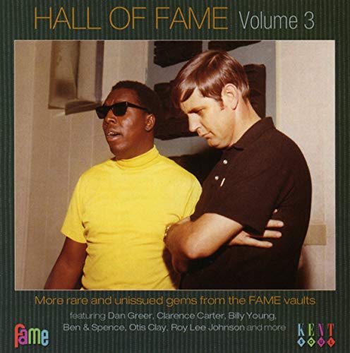 CD cover for “Hall Of Fame Volume 3” featuring two men in a photo.