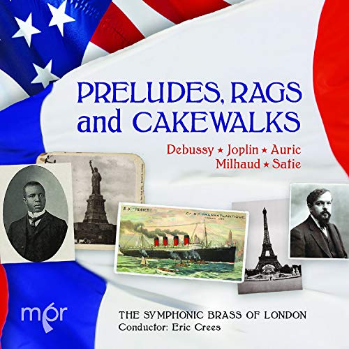 CD cover with portraits, ships, and landmarks against a star-spangled background.