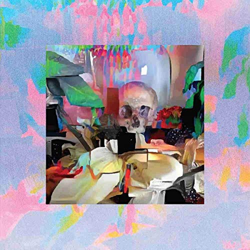 A CD album cover with a distorted, abstract image of a skull and objects.