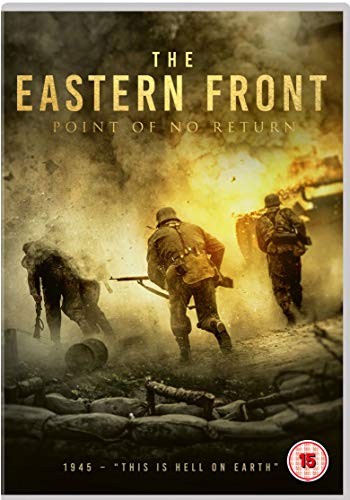 DVD cover depicting soldiers in battle on the Eastern Front, 1945.