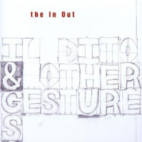 CD cover with sketched letters spelling "Il Dito & Other Gestures.