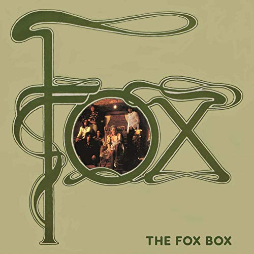 Album cover featuring the word Fox in stylized green lettering surrounding a circular photo.