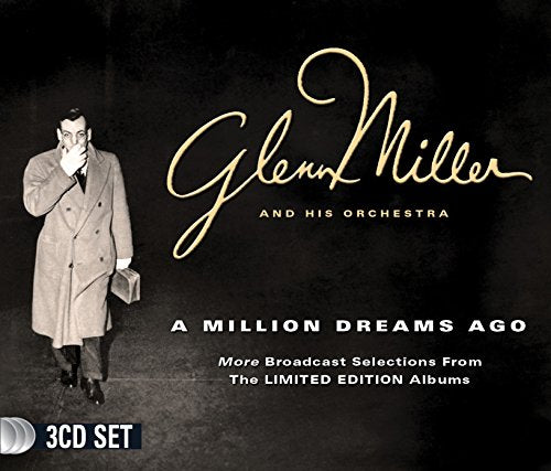 Black and white image of man on CD cover with gold and white text.