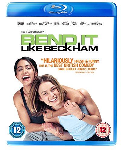 Bend It Like Beckham" Blu-ray cover with two smiling women embracing.