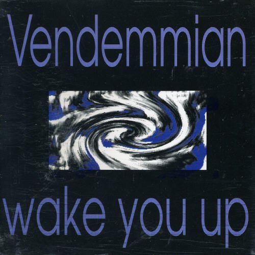 CD cover for "Wake You Up" with swirling blue and white art.