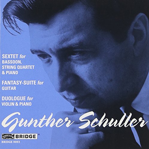 Blue-toned CD cover with a man's portrait and musical composition details.