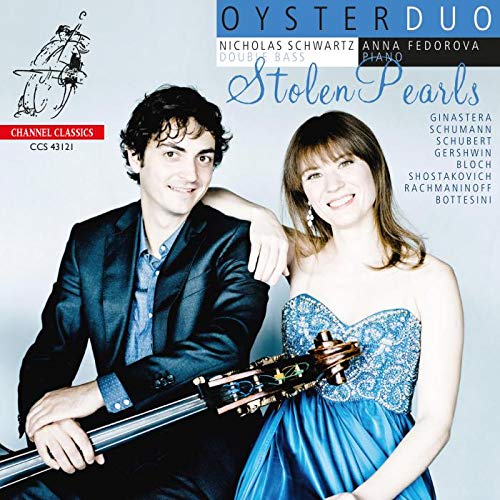 CD cover featuring Nicholas Schwartz and Anna Fedorova, classical musicians.