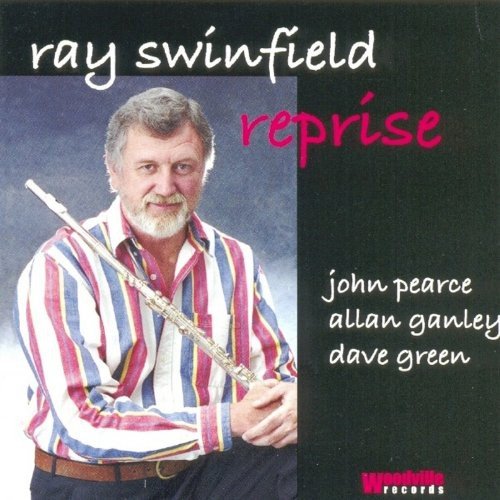 "Album cover with a man holding a flute, artist and title text."