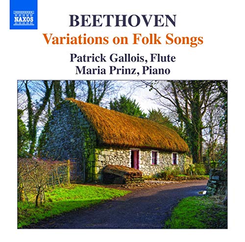 CD cover featuring a stone cottage with a thatched roof and landscape.