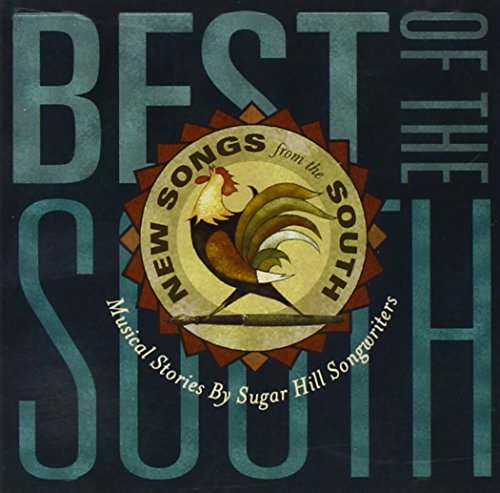 "CD cover with rooster graphic and 'Best of the South' text on dark background."