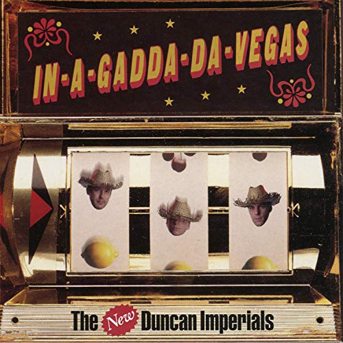 CD cover: slot machine with faces, lemons, and band name below.