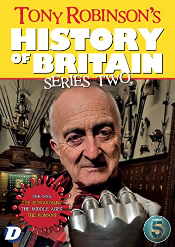 DVD cover for "The History of Britain: Series 2" featuring Tony Robinson.