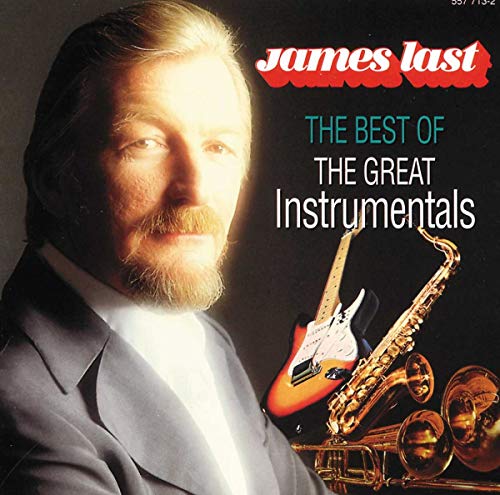 James Last album cover featuring a portrait and musical instruments.