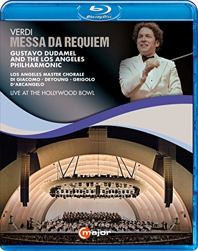 Blue-ray case cover featuring a conductor and orchestra at the Hollywood Bowl.