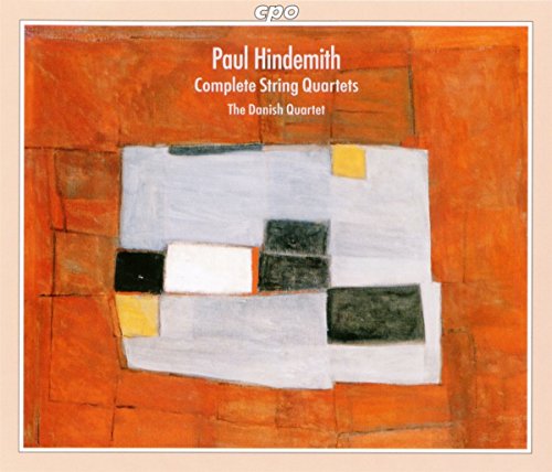 CD cover with abstract orange and grey artwork, featuring white text.