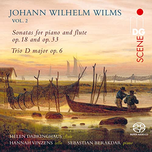 CD cover with a pastoral landscape painting and text details.