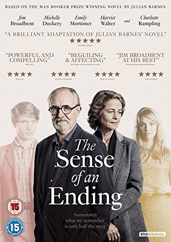 DVD cover for "The Sense of an Ending" with main cast images.