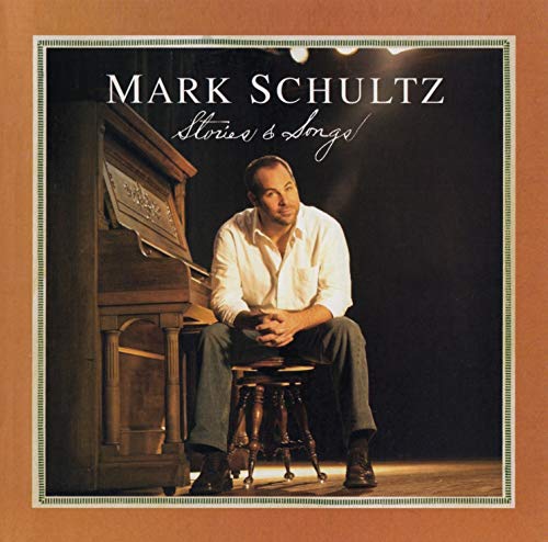 Mark Schultz album cover featuring a man seated at a piano.