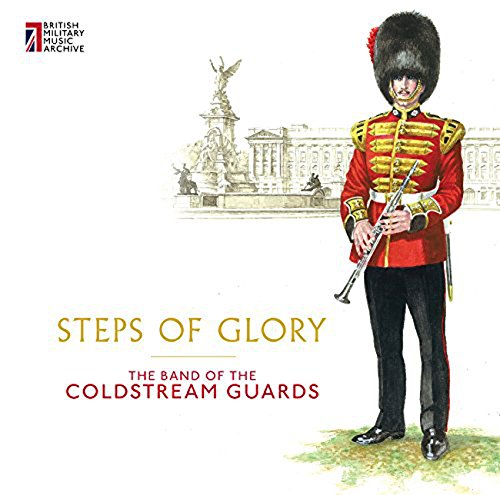 Coldstream Guard in red uniform with bugle, album cover art.