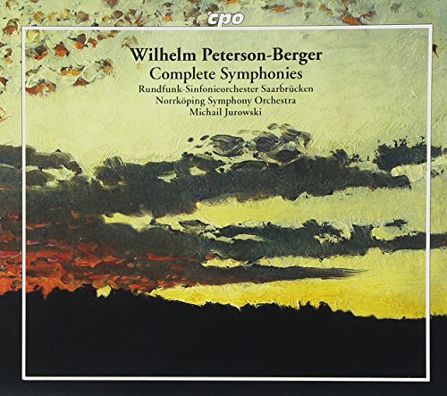 CD cover with abstract landscape painting and black text on yellow background.
