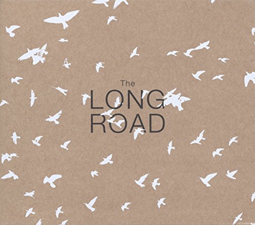 Brown vinyl record cover with white birds and "The Long Road" text.