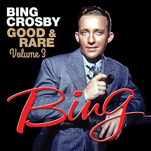 Bing Crosby album cover featuring a man in a suit holding a microphone.