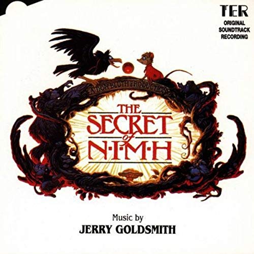 CD cover for "The Secret of Nimh" soundtrack by Jerry Goldsmith.