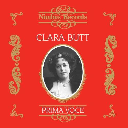 CD cover for Dame Clara Butt, featuring a black and white portrait.