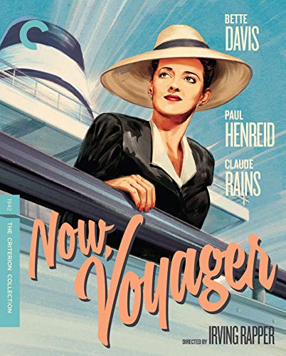 Illustrated Blu-ray cover of a woman in a sun hat leaning on a railing.