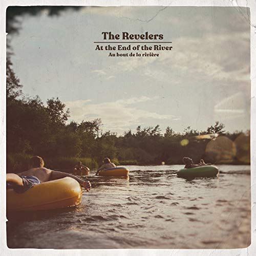 CD cover: people in inner tubes on a river under trees.