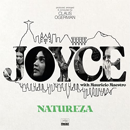CD cover for "Joyce With Mauricio Maestro - Natureza" featuring portraits.