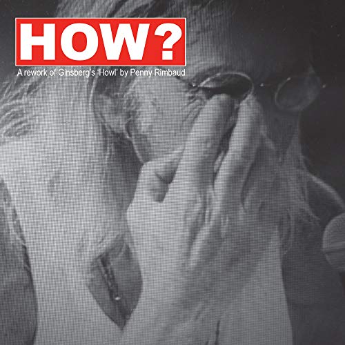 "Album cover with a black-and-white image and 'HOW?' in a red box."