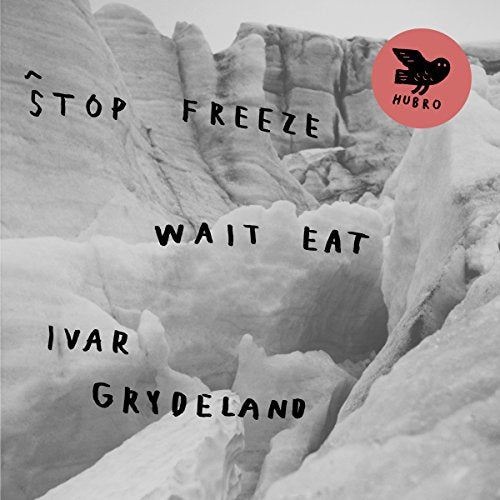 CD cover: black text on a grayscale image of icy terrain.