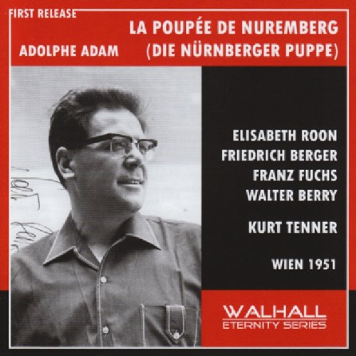 CD cover for "La Poupee De Nuremberg" featuring a man in glasses.