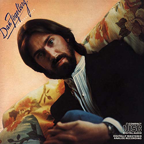 Dan Fogelberg’s “Greatest Hits” CD cover featuring a portrait of the artist.