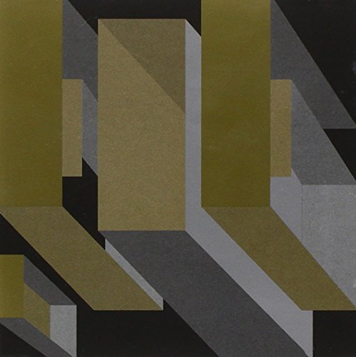 The image shows a geometric abstract design in shades of gold, grey, and black. For accessibility purposes, a suitable alt text could be: "Abstract geometric pattern in gold, grey, and black."