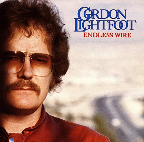 Album cover for Lightfoot Gordon’s “Endless Wire” featuring a portrait.