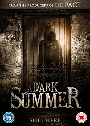 DVD cover featuring a hooded figure standing behind a dark, ornate iron gate.