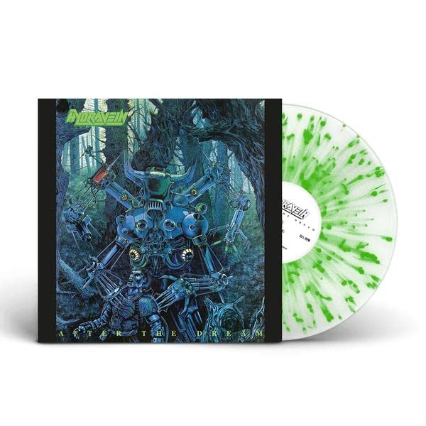 Vinyl record of Hydra Vein’s “After The Dream” with forest artwork.