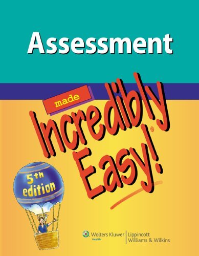Book cover: "Assessment made Incredibly Easy!", 5th edition.