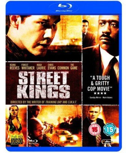 Street Kings" Blu-ray cover with Keanu Reeves, Forest Whitaker, and action scenes.