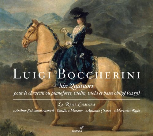 CD cover featuring a woman on horseback in 18th-century attire.
