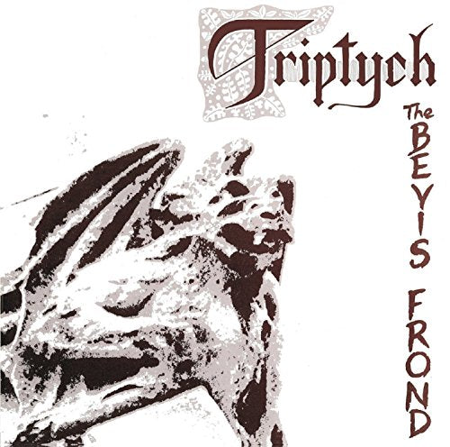 CD cover for Bevis Frond’s “Triptych” featuring abstract brown and white imagery.