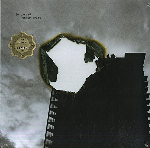Album cover for Jo Passed’s “Their Prime” with a burned hole effect.