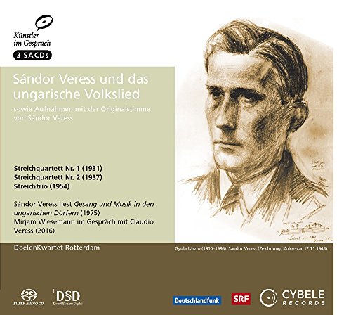 CD cover with sketch of a man's face and German text.